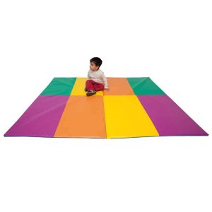 Tatami plegable multicolor