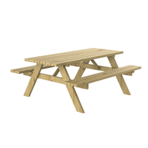 Mesa de picnic en madera de pino