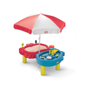 Mesa de agua y arena