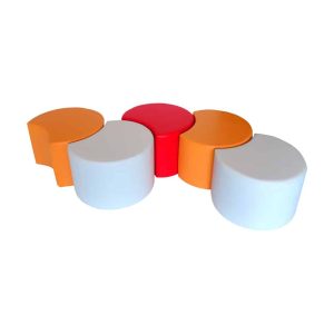 Módulos y pufs infantiles