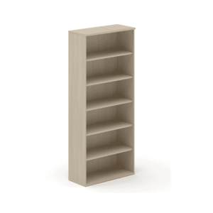 Estantería abierta a una cara con 6 huecos