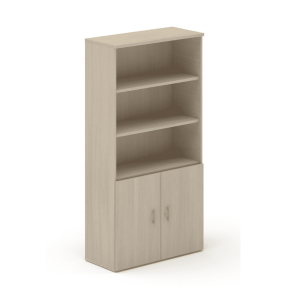 Armario puertas bajas y 3 huecos superiores