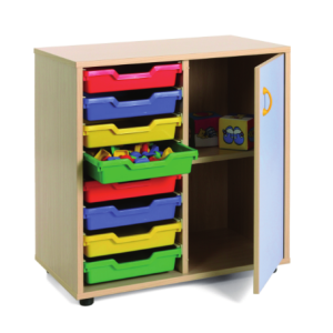 Armario gavetero 1 puerta 8 gavetas