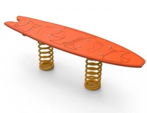 Balancín muelles surf