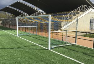 Portería de fútbol 7 fija