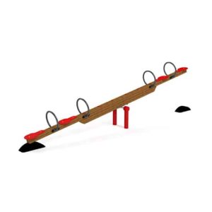 Balancín madera 4 puestos