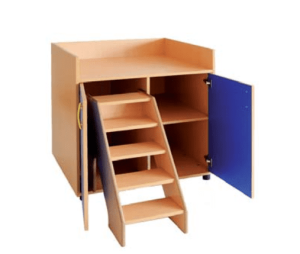 Cambiador infantil 760 con escalera