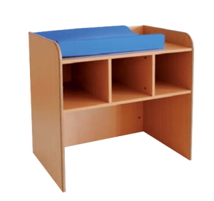 Cambiador infantil abierto 761