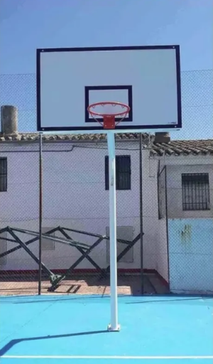 Juego postes canastas baloncesto fijas PRO