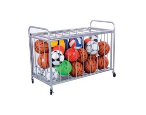 Carro de almacenamiento metálico