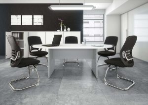 Mesa de reuniones Tono 3 rectangular u ovalada