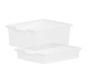 Gavetas transparentes