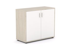 Armario bajo con puertas. Interior 6 casilleros modelo ESA77-P6C