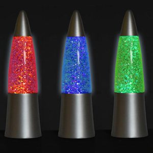 Lámpara de purpurina Shake & Shine