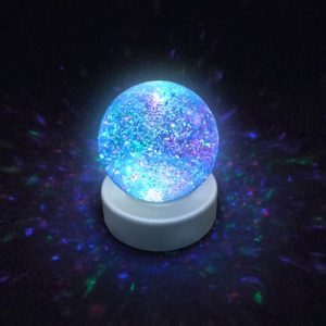 Bola sensorial con purpurina