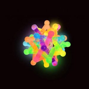 Bola de puntos sensorial destellos