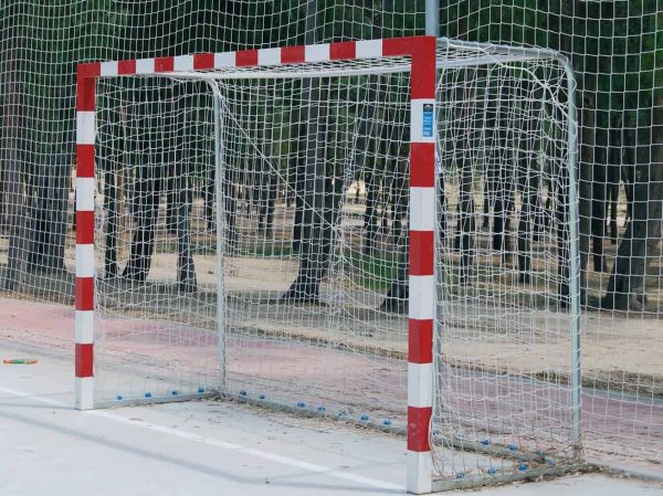 Portería de fútbol sala/ balonmano en versión móvil