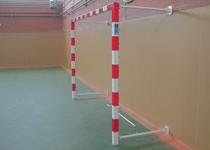 Portería de fútbol sala/ balonmano a pared