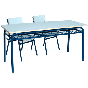 Pupitre rectangular infantil MEC DUO