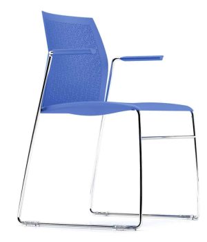 Silla Polipropileno c/Brazos MANHATTAN