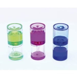 Tubos sensoriales con brillo