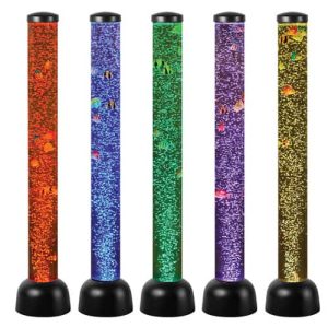 Tubos sensoriales de burbujas con peces 105 cm