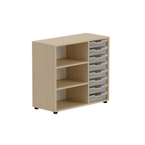 Estantería con gavetero bajo DOT82B