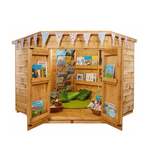 Casa de lectura de madera