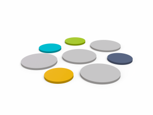 Panel acústico DISC Ø50 Fonoabsorbente