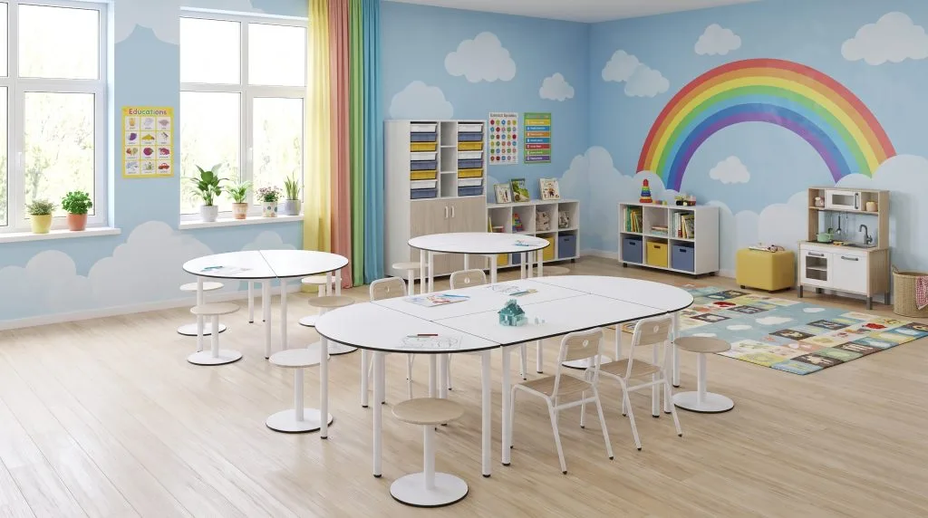Aulas infantiles: espacios que acompañan el juego