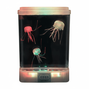 Pequeño tanque de medusas sensoriales