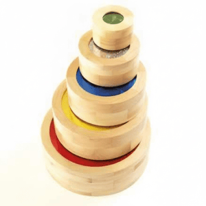 Cilindros sensoriales de madera