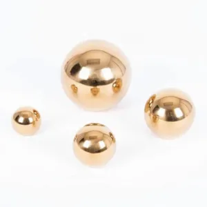Bolas sensoriales doradas