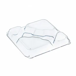 Tapa transparente para bandeja de 5 Compartimentos