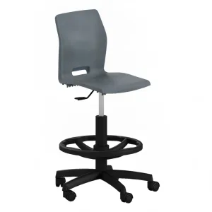 Taburete de carcasa regulable en altura Slim G