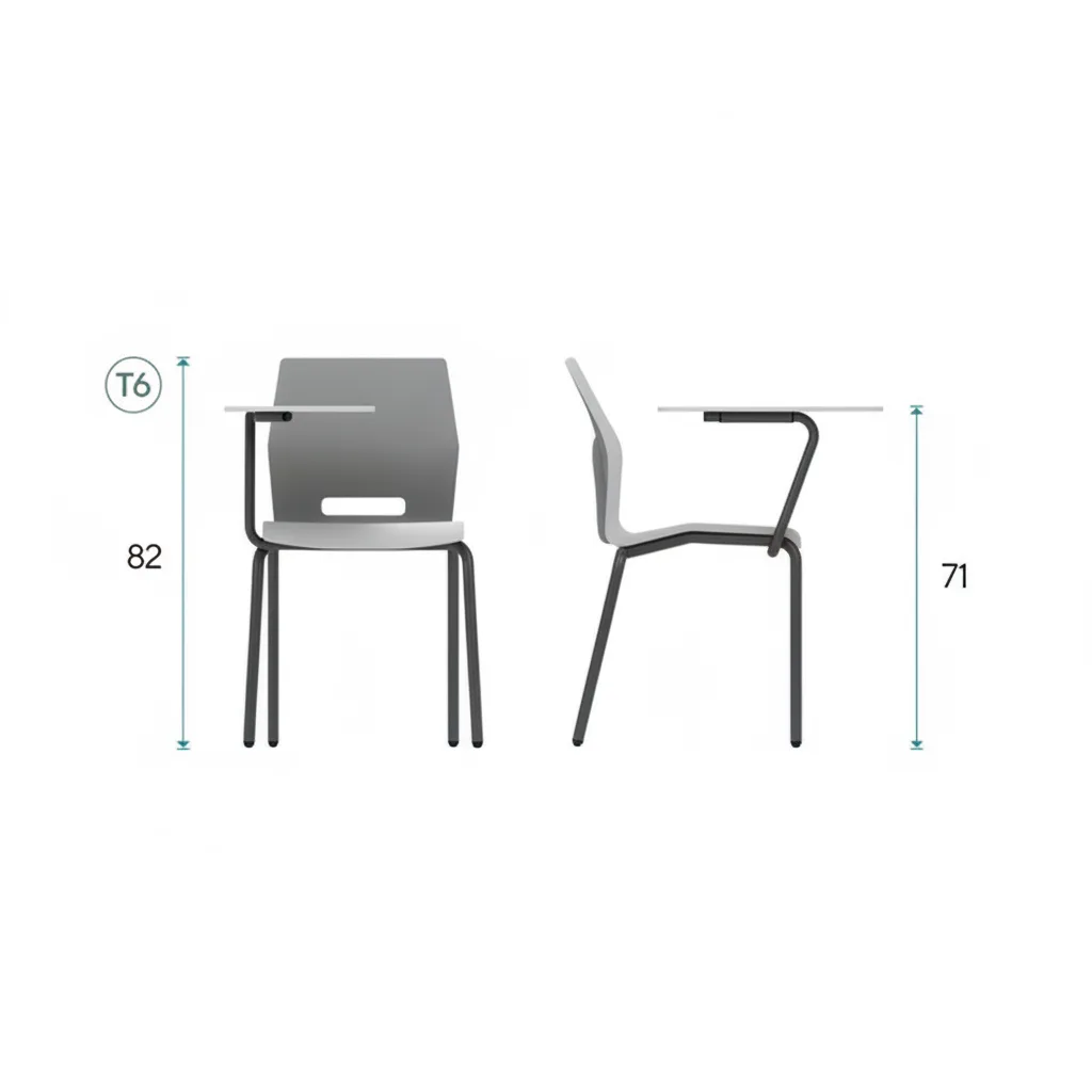 Silla con pala Slim - Imagen 5
