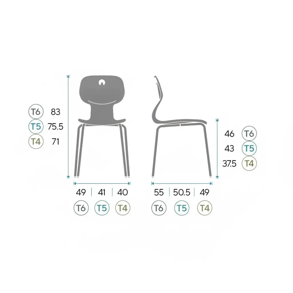 Silla SOFT apilable - Imagen 8