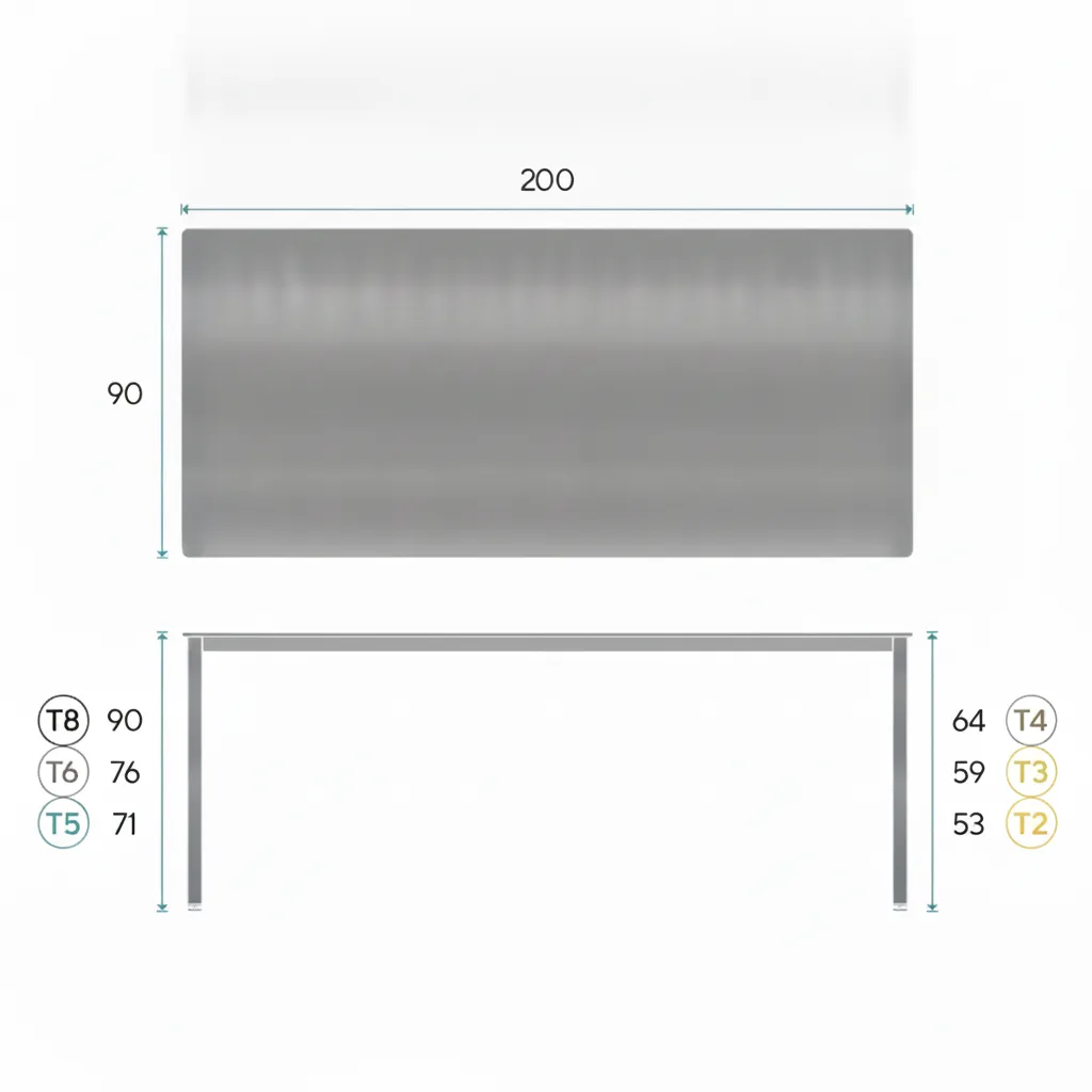 Mesa rectangular LINE usos múltiples - Imagen 7