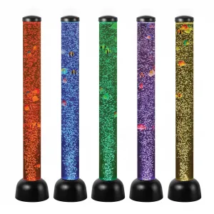 Tubos sensoriales de burbujas con peces 105 cm