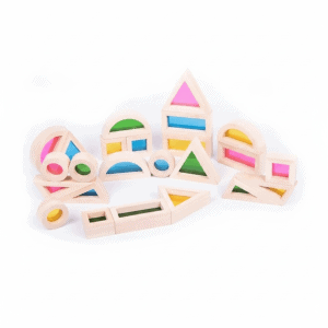 Set de bloques arco iris
