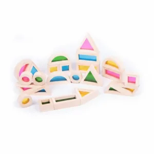 Set de bloques arco iris
