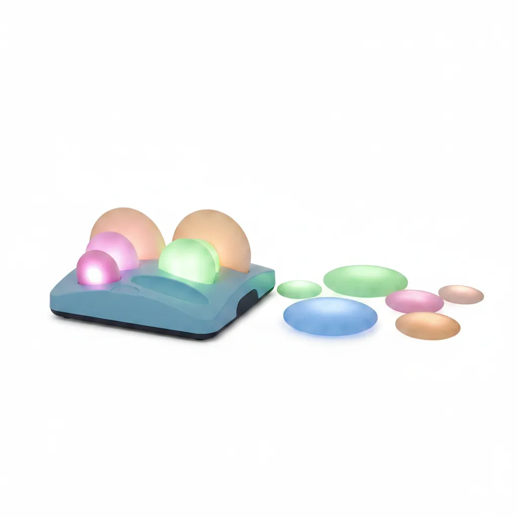 Piedras sensoriales luminosas