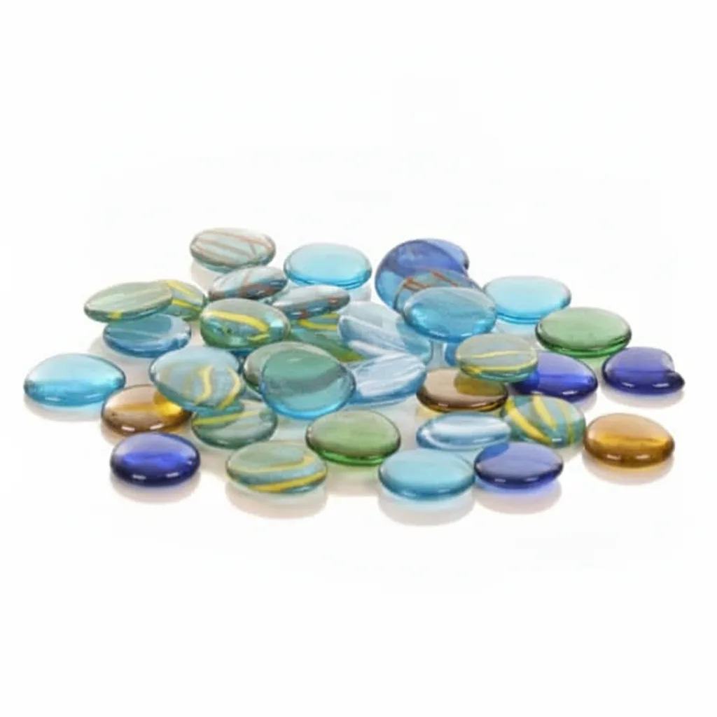 Piedras sensoriales de vidrio