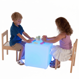 Cubo luminoso sensorial 40 cm