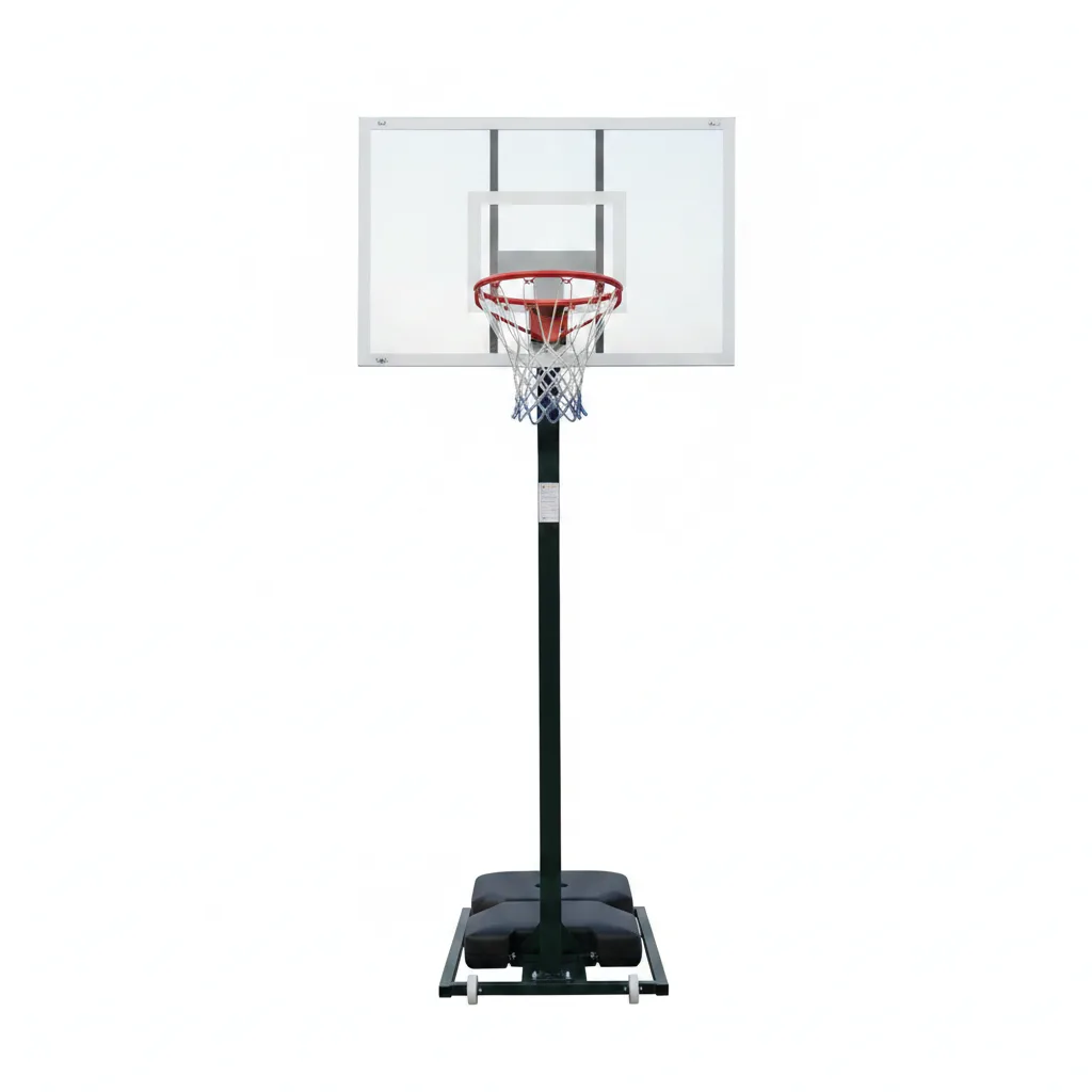Juego postes canastas minibasket trasladables