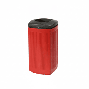 Papelera exterior reciclaje polietileno