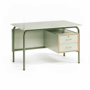 Mesa profesor con dos cajones modelo Ministerio