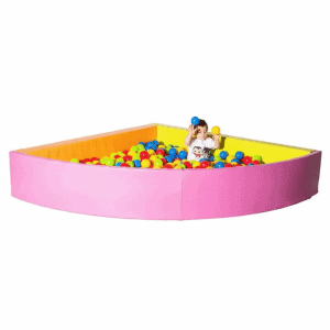 Piscina de bolas esquinera