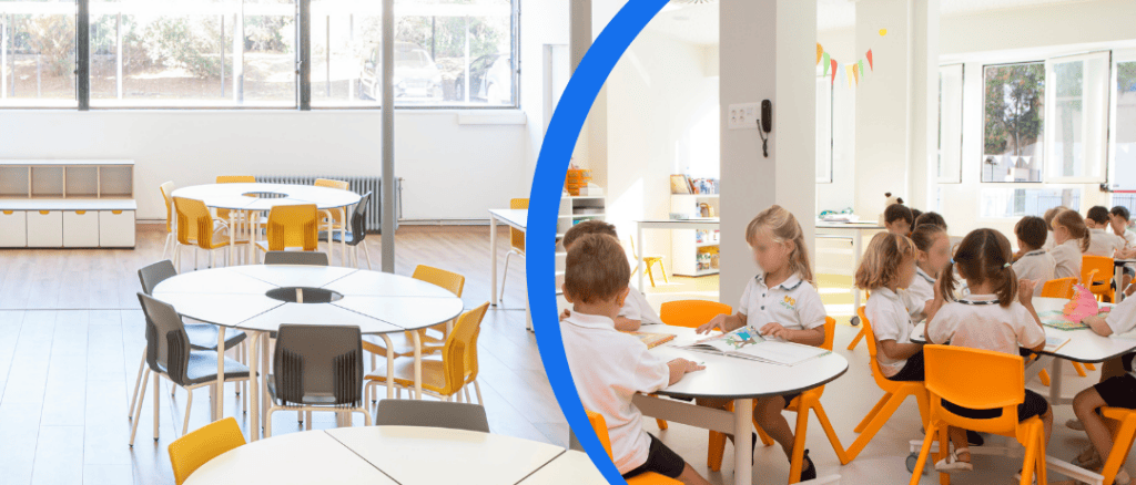 5 Beneficios del mobiliario en aulas colaborativas