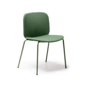 Silla tapizada VENT apilable